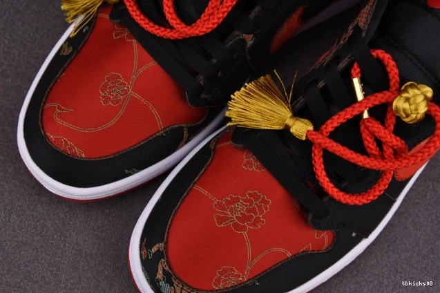 Reps TBkick Jordan Chinese 1 Low Year DD2233-001 OG New 0705